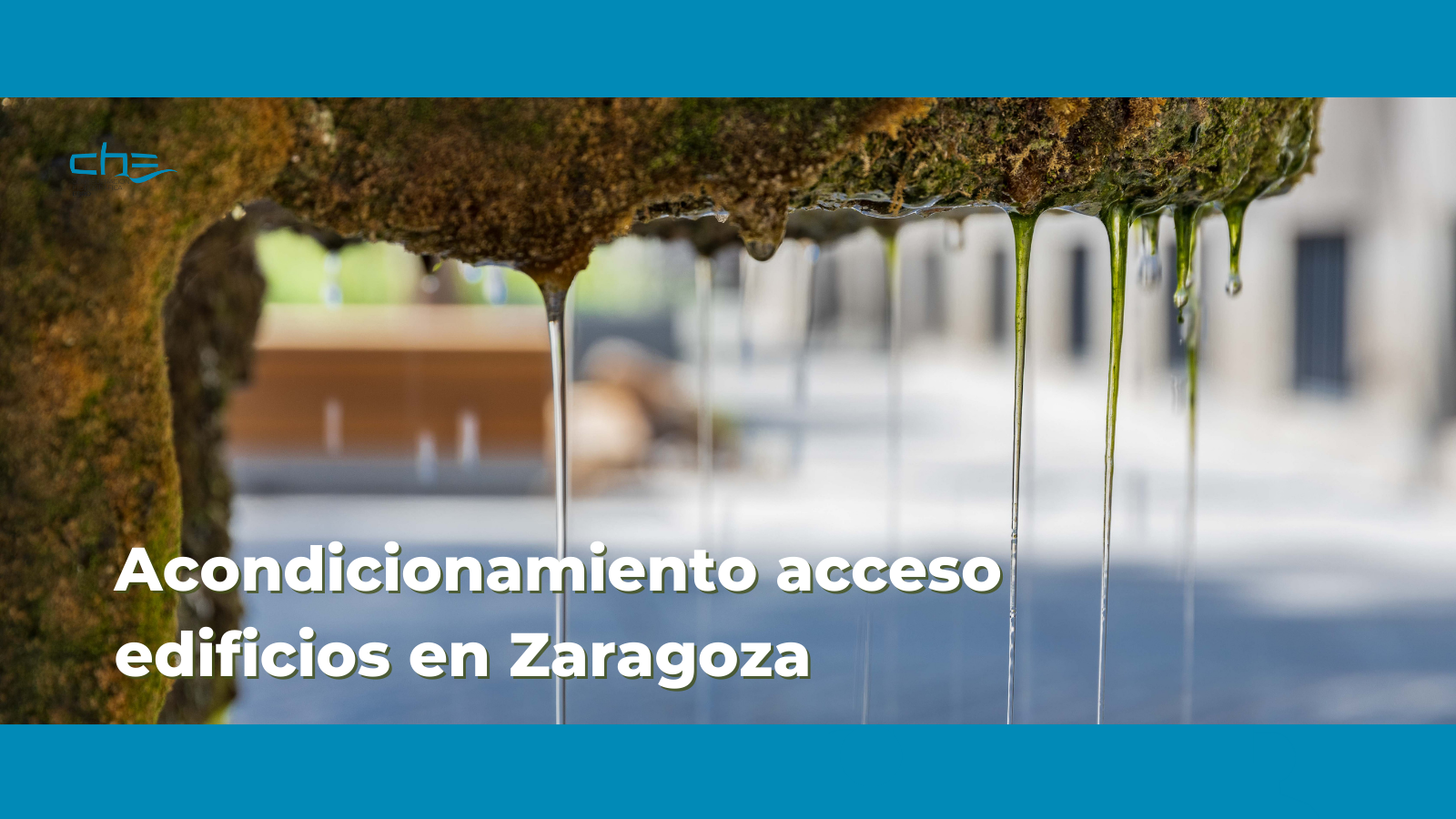 Acondicionamiento de los accesos a los edificios de oficinas centrales de la CHE