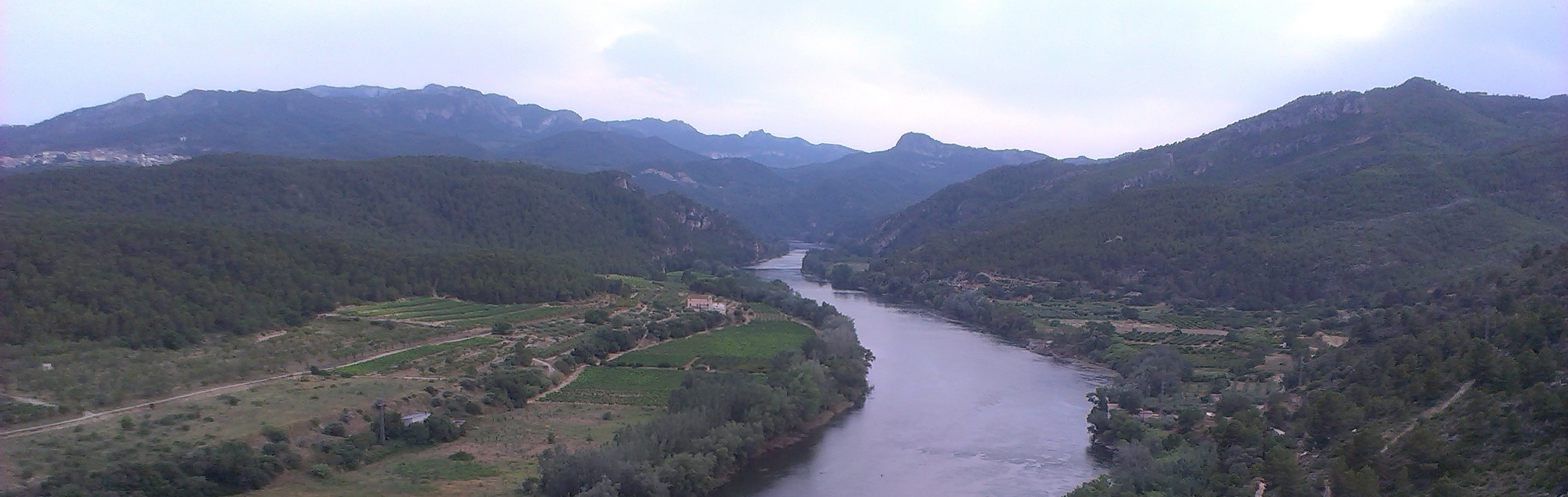 AVISO HIDROLÓGICO - Debido a las lluvias, se intensifica la vigilancia en cauces con cuenca vertiente pequeña y barrancos de los dos tercios orientales de la Cuenca del Ebro